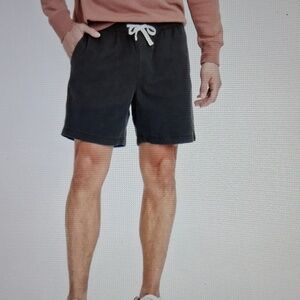 Goodfellow & Co Vintage 7" Pull On Shorts Charcoal Large New With Tags
